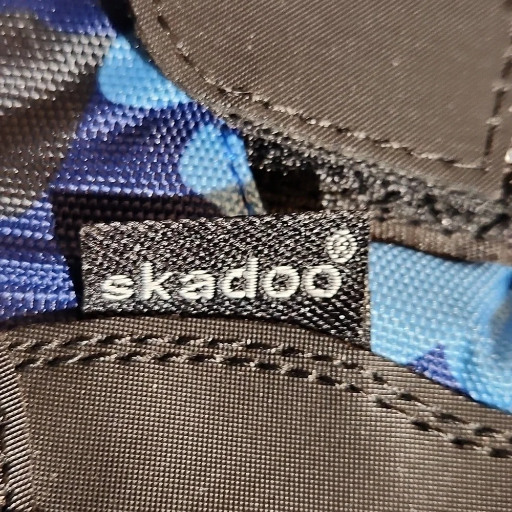 SKADOO Blue Camo Rain Boots 8 Toddler